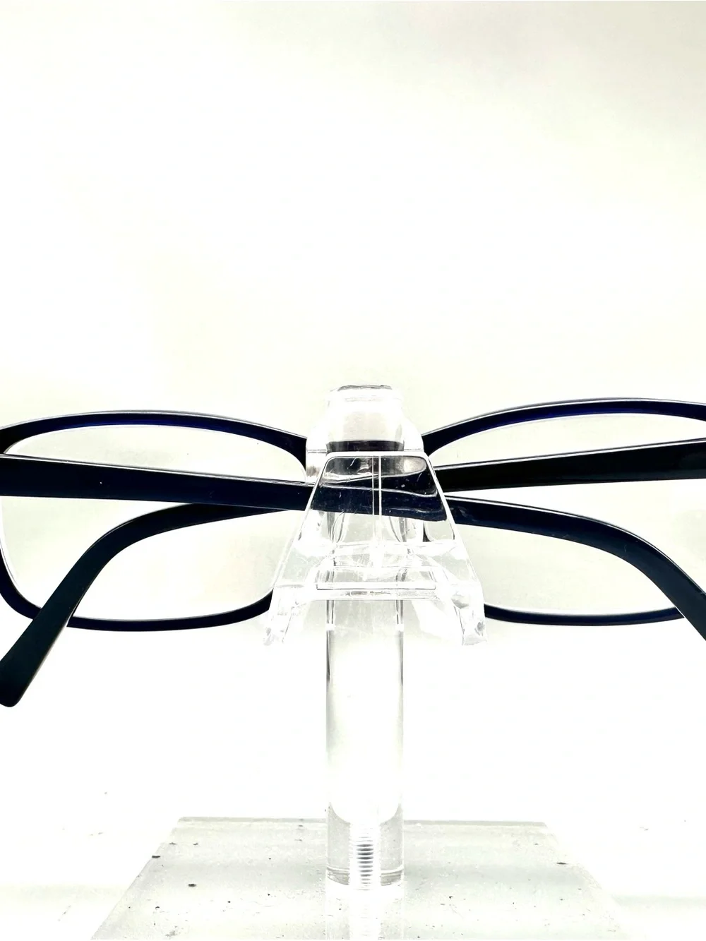 7 For All Mankind Indigo Blue Eyeglass Frames 53-17-143 Rectangular Glasses